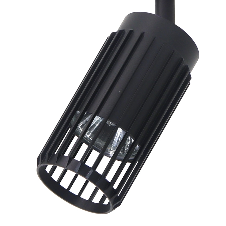 Kohdevalo VERTICAL kiskojärjestelmään 1xGU10/8W/230V musta