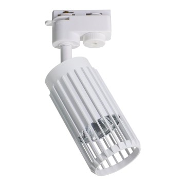 Kohdevalo VERTICAL kiskojärjestelmään 1xGU10/8W/230V valkoinen