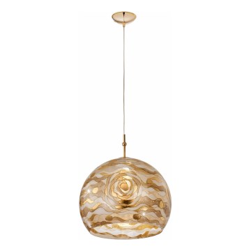 Kolarz 0392.31L.3.Aq.Ch - Kattokruunu johdossa LUNA 1xE27/60W/230V 24K kulta