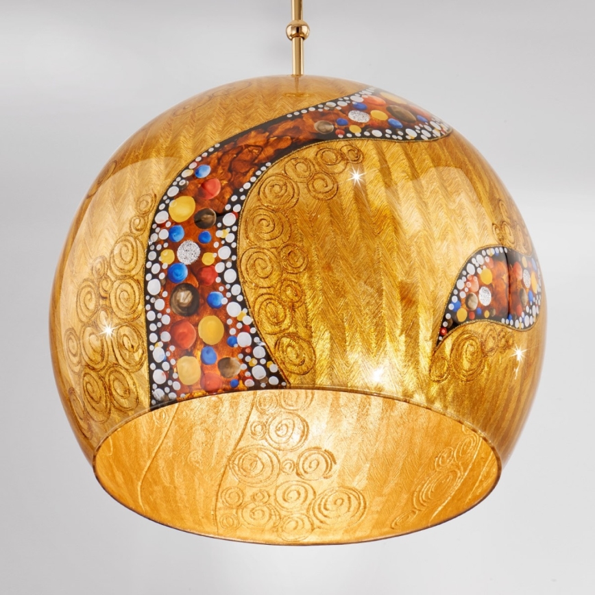 Kolarz 0392.31L.3.Ki.Au - Kattokruunu johdossa LUNA 1xE27/60W/230V 24K kulta