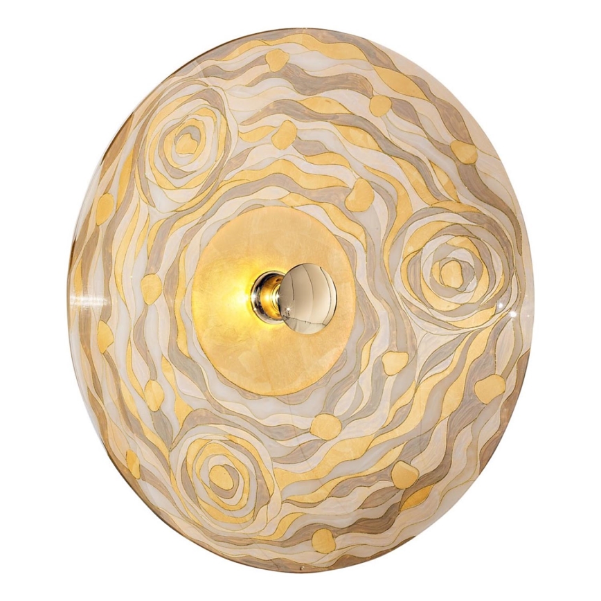 Kolarz 0415.61XL.3.Ch - Seinävalaisin LUNA 1xE27/100W/230V 24K kulta