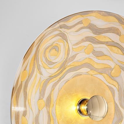 Kolarz 0415.61XL.3.Ch - Seinävalaisin LUNA 1xE27/100W/230V 24K kulta