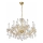 Kolarz 3149.88+4.3.KoT - Kristalli-ketjukattokruunu MARIA LOUISE 12xE14/40W/230V 24K kulta