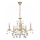 Kolarz 3234.85.3.KoT - Kristalli-ketjukattokruunu CARMEN 5xE14/60W/230V 24K kulta