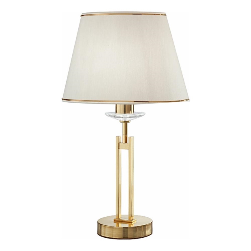Kolarz 330.71.8C - Kristallipöytävalaisin IMPERIAL 1xE27/60W/230V kulta/beige