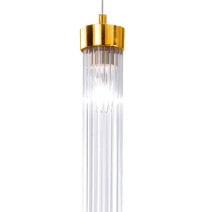 Kolarz 6009.30131 - Kattokruunu narussa RAGGIO 1xE14 / 25W / 230V 24K kulta