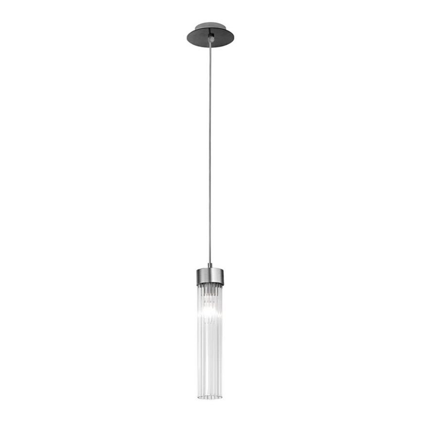 Kolarz 6009.30160 - Kattokruunu narussa RAGGIO 1xE14 / 25W / 230V mattakromi