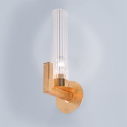 Kolarz 6009.60130 - Seinävalaisin RAGGIO 1xE14 / 25W / 230V 24K kulta