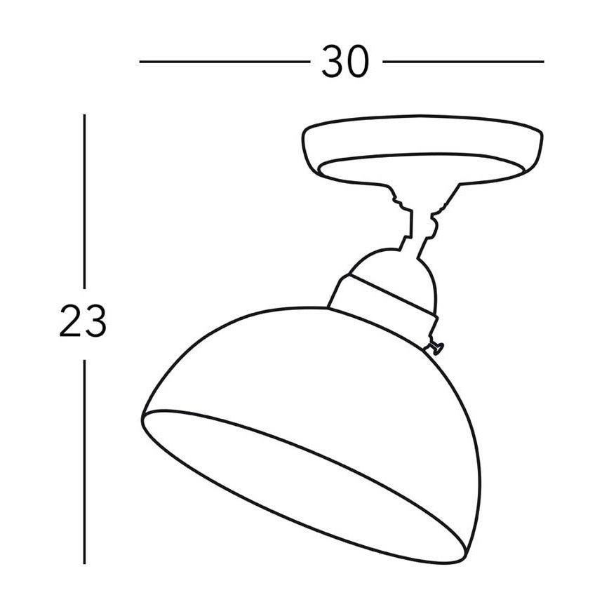 Kolarz 731.10.54 - Kohdevalo NONNA 1xE27/75W/230V