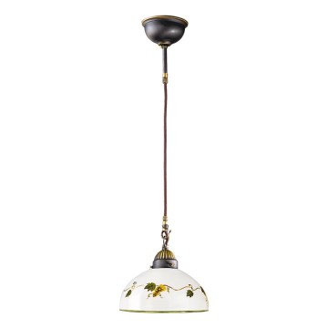 Kolarz 731.30.137 - Kattokruunu johdossa NONNA 1xE27/75W/230V halkaisija 30 cm viinirypäleet