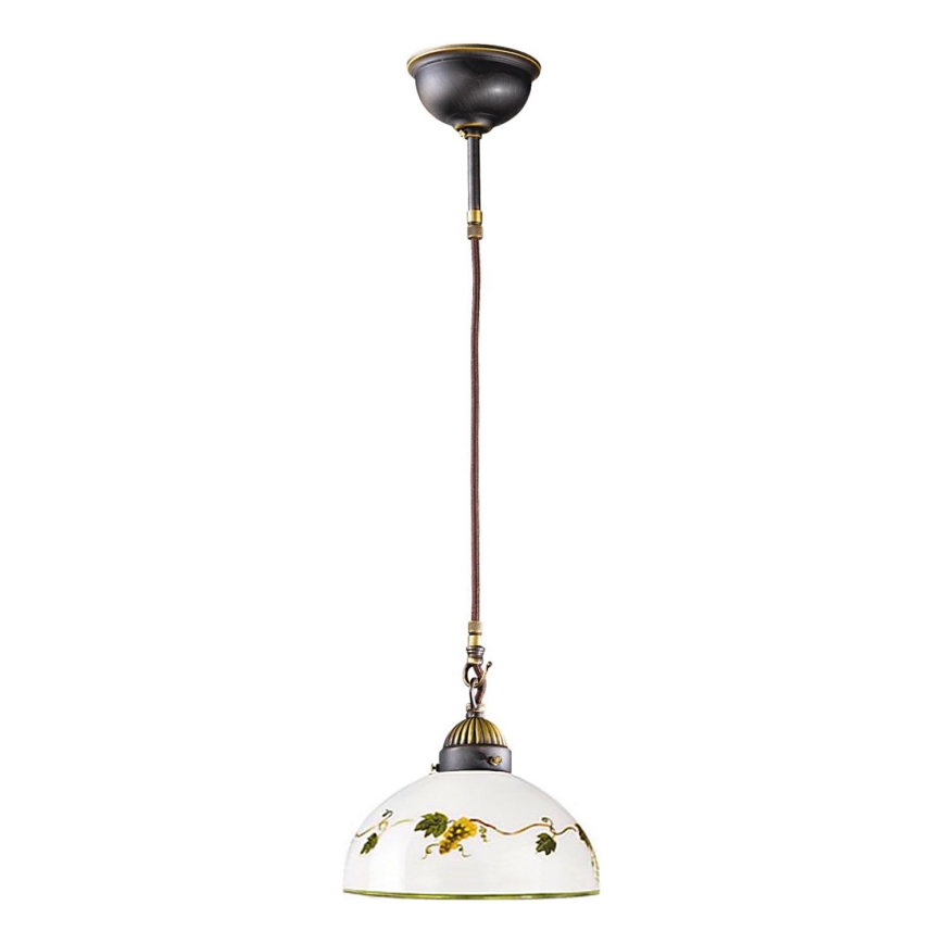Kolarz 731.30.137 - Kattokruunu johdossa NONNA 1xE27/75W/230V halkaisija 30 cm viinirypäleet
