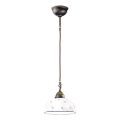 Kolarz 731.30.24 - Kattokruunu johdossa NONNA 1xE27/75W/230V halkaisija 30 cm sininen