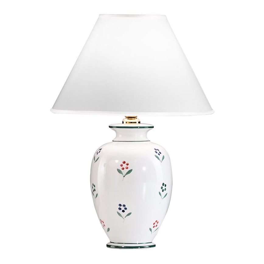 Kolarz 731.70K - Pöytälamppu NONNA 1xE27/100W/230V valkoinen