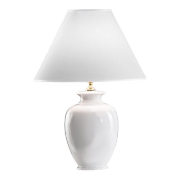 Kolarz 731.70W - Pöytävalaisin NONNA 1xE27/100W/230V valkoinen