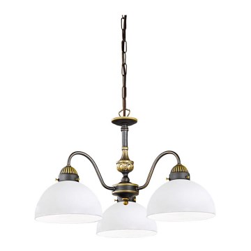 Kolarz 731.83.53 - Kattokruunu ketjussa NONNA 3xE27/75W/230V