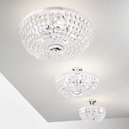 Kolarz 960.13K.5 - Kristalli-riipuskattokruunu VALERIE 3xE14/40W/230V