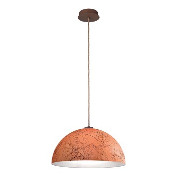Kolarz A1339.31.Co.VinCu/40 - CULT-riippuvalaisin johdolla 1xE27/100W/230V Ø 40 cm kuparinvärinen