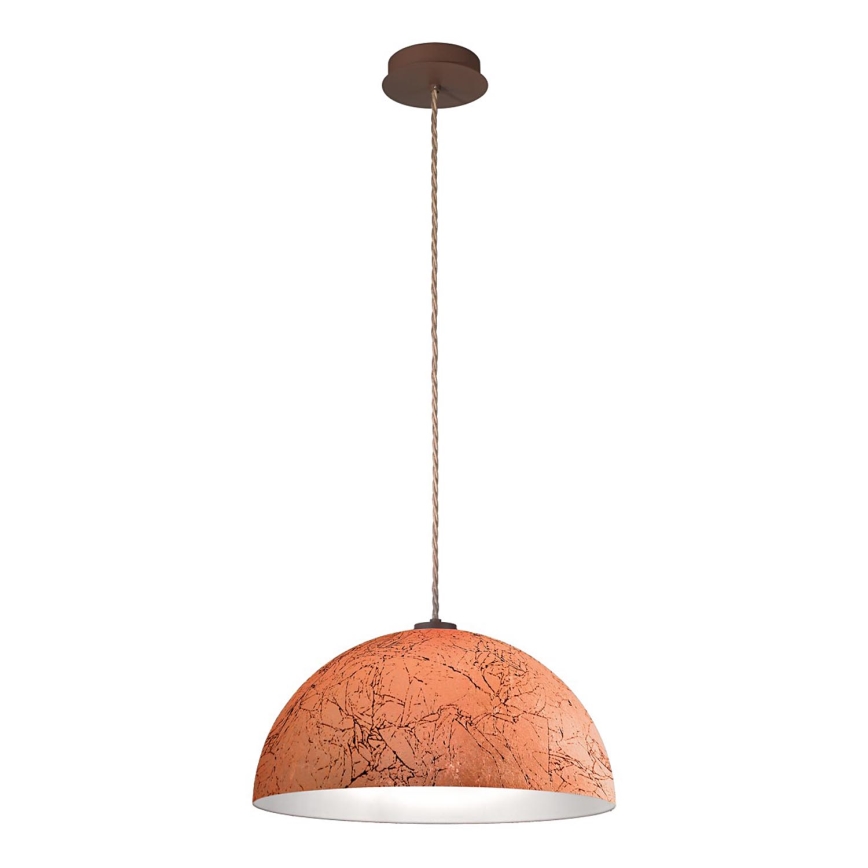Kolarz A1339.31.Co.VinCu/40 - CULT-riippuvalaisin johdolla 1xE27/100W/230V Ø 40 cm kuparinvärinen