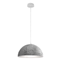 Kolarz A1339.31.Wm.VinAg/50 - Kattokruunu johdossa CULT 1xE27/100W/230V halkaisija 50 cm hopea