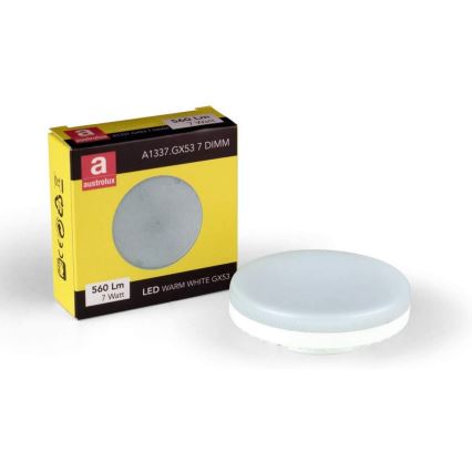 Kolarz A1344.10R.BK - Himmennettävä LED-kattovalaisin CLICK LED-GX53/7W/230V