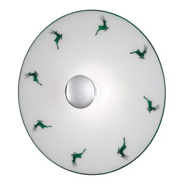 Kolarz A1353.61.XL.5.G.100 - Seinävalaisin NONNA 1xE27/100W/230V Peura vihreä