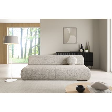 Kolmivuodesohva, jossa säilytystila, PRATO beige