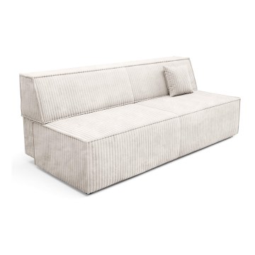 Kolmeneva 3-istuttava sohva säilytystilalla TERAMO beige