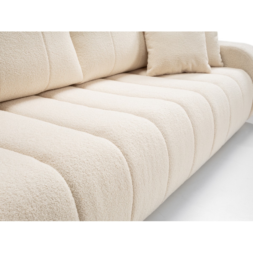 Kolmivuodesohva DESIO, beige, 3-paikkainen