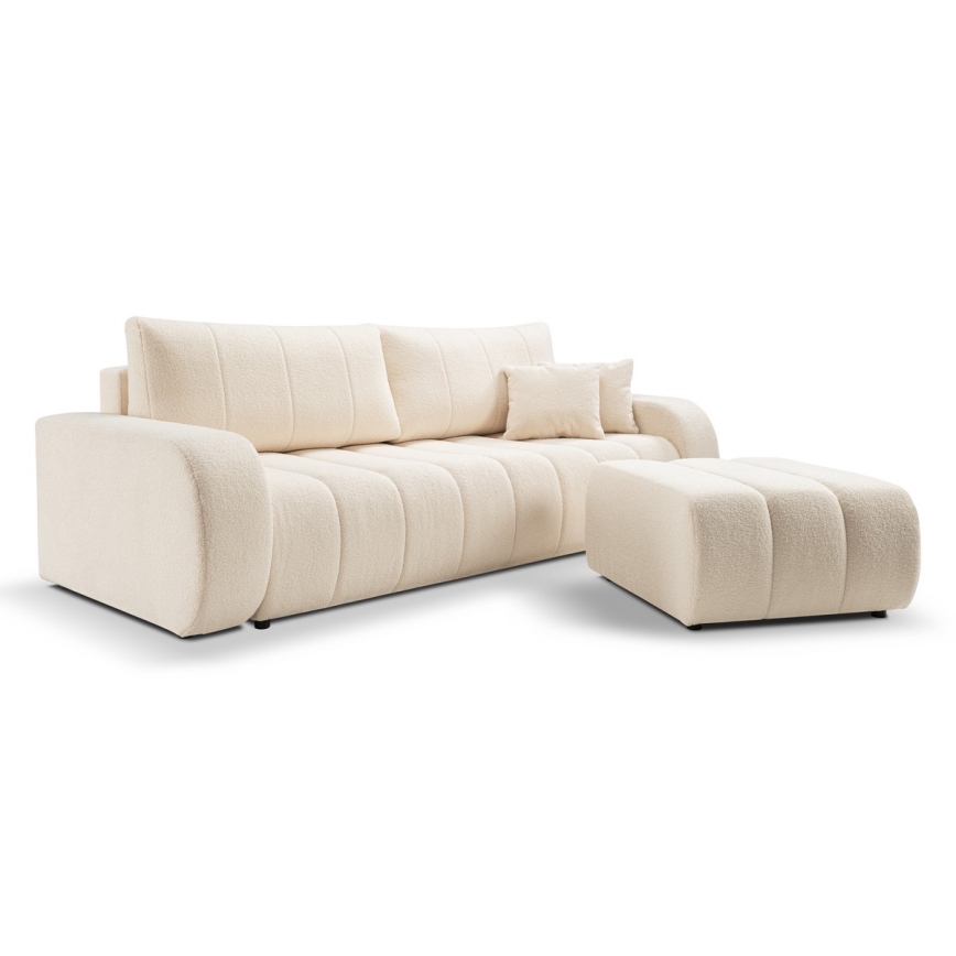 Kolmivuodesohva DESIO, beige, 3-paikkainen