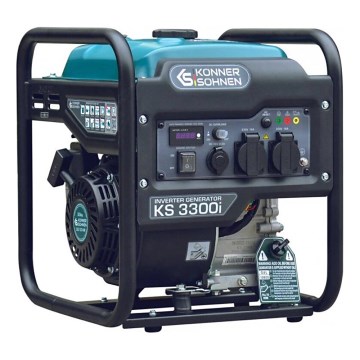 Könner & Söhnen 12111 - Invertteri sähkögeneraattori KS 3300i 3300W