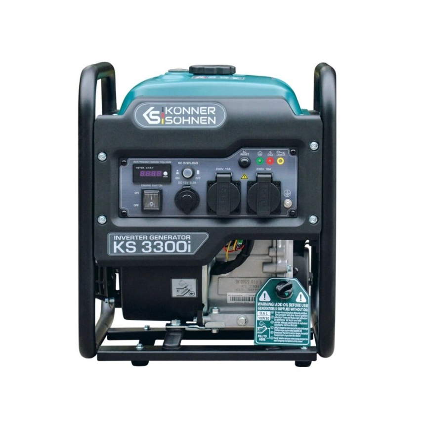 Könner & Söhnen 12111 - Invertteri sähkögeneraattori KS 3300i 3300W