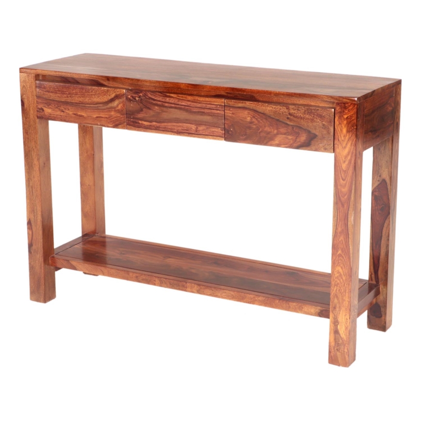 Konsolipöytä GANI 76x130 cm massiivipuu/ruusupuu