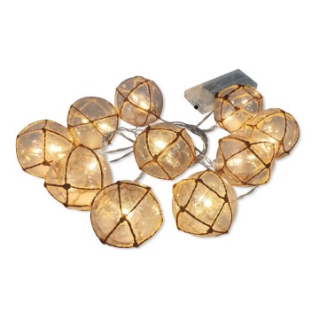 Koristeellinen LED-valaistus AHNE 10xLED/2xAA