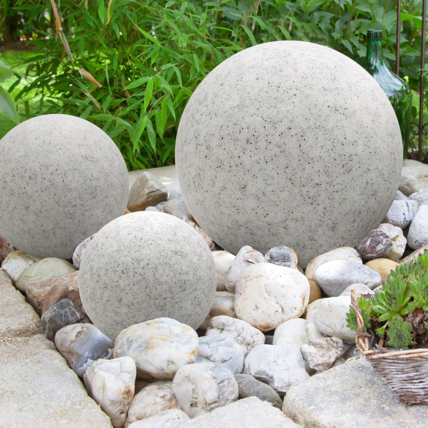 Koristeellinen ulkovalo GARDEN BALL 1xE27 / 40W / 230V IP65 d. 25 cm