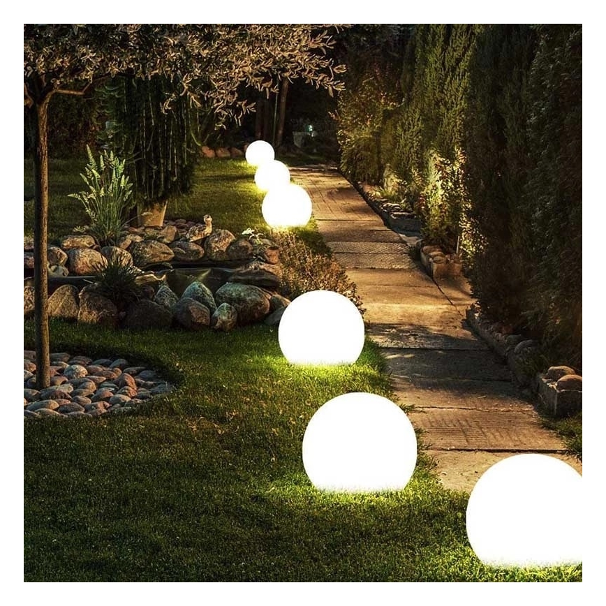 Koristeellinen ulkovalo GARDEN BALL 1xE27 / 40W / 230V IP65 d. 25 cm