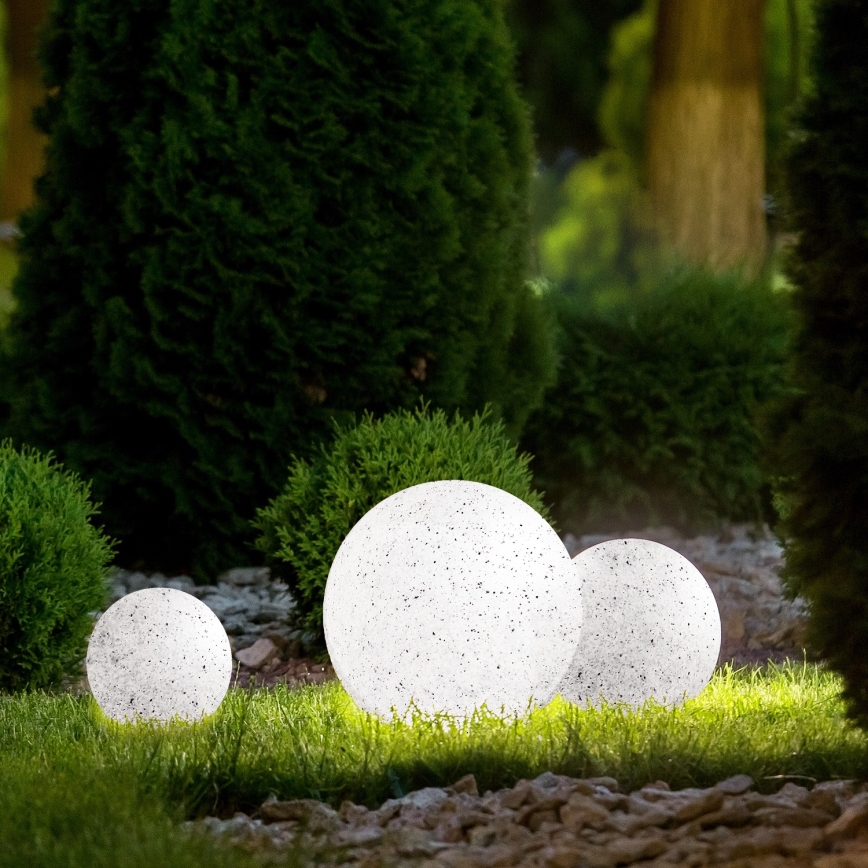 Koristeellinen ulkovalo GARDEN BALL 1xE27 / 40W / 230V IP65 d. 25 cm