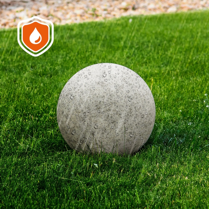 Koristeellinen ulkovalo GARDEN BALL 1xE27 / 40W / 230V IP65 d. 25 cm