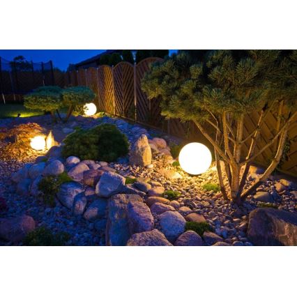 Koristeellinen ulkovalo GARDEN BALL 1xE27 / 40W / 230V IP65 d. 28 cm