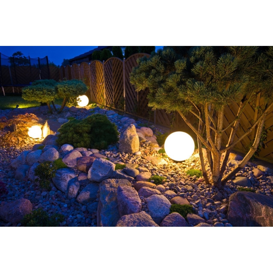 Koristeellinen ulkovalo GARDEN BALL 1xE27 / 40W / 230V IP65 d. 28 cm