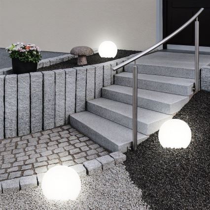 Koristeellinen ulkovalo GARDEN BALL 1xE27 / 40W / 230V IP65 d. 38 cm