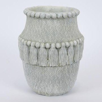 Koristellinen kannu harmaa 25,5x20,5 cm