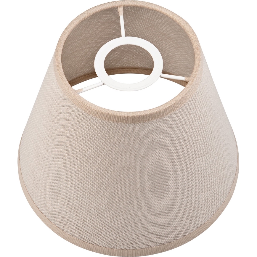 Vaihtovarjostin kattokruunulle ja seinävalaisimelle ANTONIO E14 120x150 mm beige
