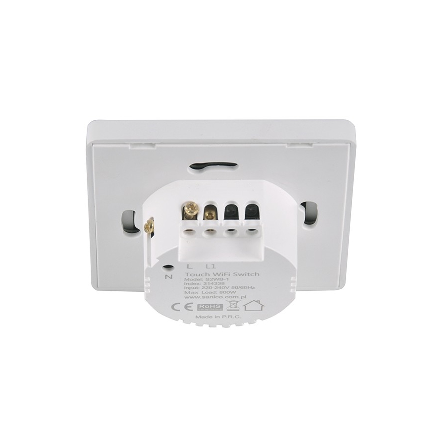 Kosketuskytkin yksinapainen SMART 800W / 230V Wi-Fi Tuya