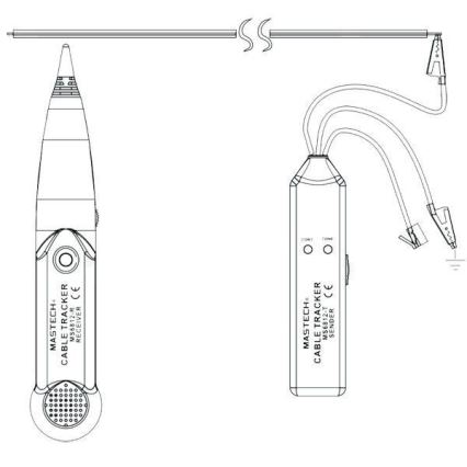 Kosketusvapaa kaapelitesteri MS6812
