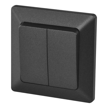 Kotikytkin sarja 250V/10A antrasiitti