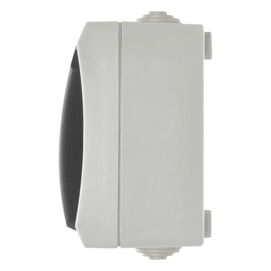 Kotikytkin vuorotellen nro. 6 pistokkeella 250V/16A IP44 harmaa