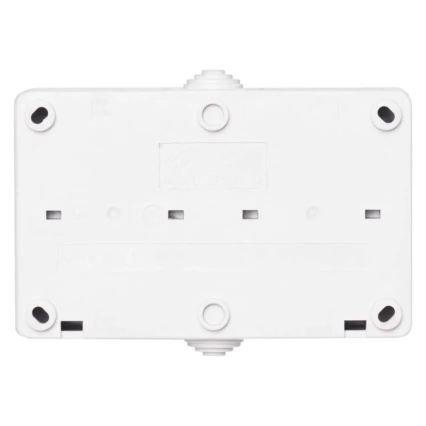 Kotikytkin vuorotellen nro. 6 pistokkeella 250V/16A IP44 valkoinen