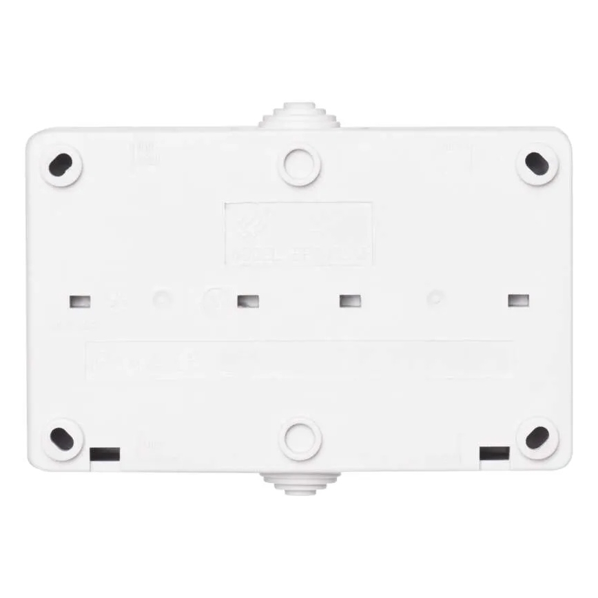 Kotikytkin vuorotellen nro. 6 pistokkeella 250V/16A IP44 valkoinen