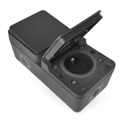 Kotikytkin vuorotellen pistokkeella 250V/16A IP55