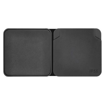 Kotikytkin vuorotellen pistokkeella 250V/16A IP55